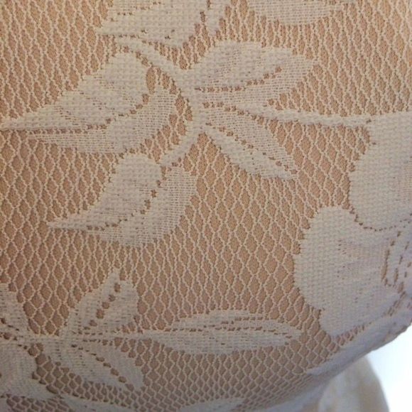 Forever 21 Dress Size Medium Sleeveless Fit Flared Floral Knit lace Festival - Picture 10 of 12